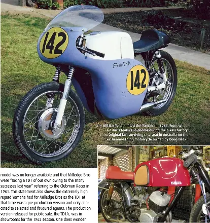 Yamaha YDS1 racer | Old Bike Australasia | PressReader