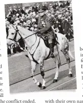  ??  ?? General Sir John Monash led Melbourne’s 1931 Anzac Day march on a grey charger. Monash commanded the Australian Corps on the Western Front from May 1918 until after the Armistice.