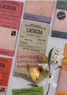  ??  ?? CHOCOLATE, £27 for 6 x 50g bars, Lucocoa