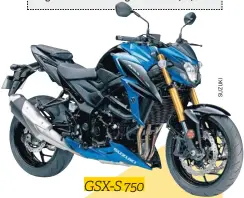  ??  ?? GSX-S 750