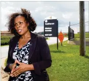  ?? STEVE SCHAEFER / SPECIAL TO THE AJC ?? Jan Lennon, Hartsfield-Jackson Atlanta Internatio­nal Airport security director, stands near where on June 26 a 19-year-old man was arrested after allegedly running on the airport runway.