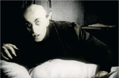  ??  ?? Nosferatu, a 1922 German Expression­ist horror film starring Max Schreck, is a terrifying adaptation of Bram Stoker’s novel Dracula. Will Universal Pictures’ plan to ‘reimagine’ classic horror-monster films be similarly well-regarded?
