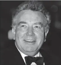  ?? Associated Press photo ?? In this Feb. 25, 2001 file photo, actor Albert Finney poses for a photo. Finney, the Academy Award-nominated star of films from “Tom Jones” to “Skyfall” has died at the age of 82.