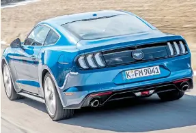  ??  ?? RE-BOOT: The latest models feature a new boot-lid spoiler and LED lights