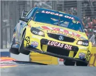  ??  ?? Corner turned: Shane Van Gisbergen finished second overall in the V8 Supercars series.