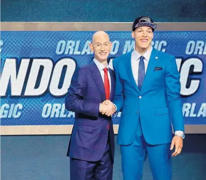  ?? MIKE STOBE / GETTY ?? When the Magic drafted Aaron Gordon No. 4 overall out of Arizona, there was the hope that he would develop into a superstar.