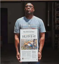  ?? Kendrick Brinson/new York Times ?? Bobby Thomas, father of Demaryius Thomas, remembers his son becoming more paranoid and isolated in his final years.