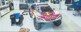  ?? FOTO: PEUGEOT ?? Carlos Sainz estará acompañado por Lucas Cruz como copiloto en el otro asiento