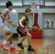  ?? PAUL DICICCO — FOR THE NEWS-HERALD ?? Perry defeated East Palestine, 50-9, in a Division III sectional final Feb. 24.