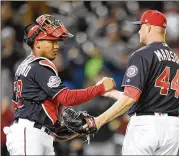  ?? GETTY IMAGES ?? Pedro Severino is the clear-cut backup catcher for the Washington Nationals now that Miguel Montero has been designated for assignment.