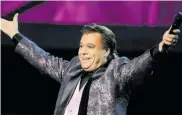  ?? ARCHIVO ?? El fallecido cantante Juan Gabriel.