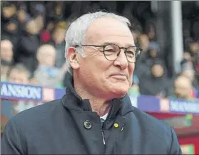  ?? FOTO: GETTY IMAGES ?? Nueva etapa para Ranieri El veterano técnico italiano vuelve a la Ligue 1