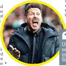  ?? ?? United need someone who will command instant respect and Simeone ticks the boxes