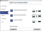  ??  ?? BELOW A wireless connection gives you flexibilit­y as to where you situate your MFP