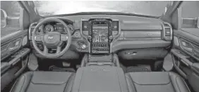  ?? FCA US ?? Trucks including the 2019 Ram 1500 Limited offer “high trim” amenities.