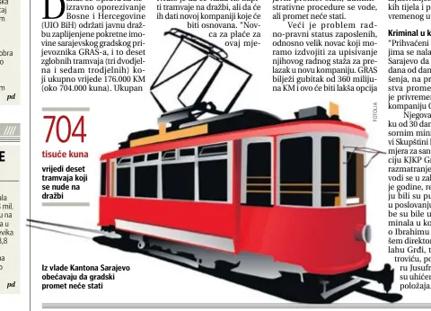  ??  ?? Iz vlade Kantona Sarajevo obećavaju da gradski promet neće stati