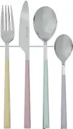  ?? ?? George Pastel Cutlery Set 16 Piece, £13, direct.Asda.com.