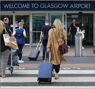  ??  ?? „ Bosses say a deal with Brussels is needed to ensure flights continue from Glasgow Airport.