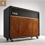  ??  ?? 2. The battered AC30 used by Vox’s own R&D team as the template for a newseries of ultra-authentic reissues. Review next issue 2