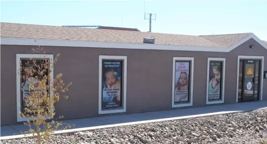  ??  ?? Plans for the pro-life Imperial valley life Center were in the works since the spring of 2015, but it wasn’t until November 2017 the doors finally opened.