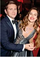  ??  ?? happy times: With ex-boyfriend Dublin actor Allen Leech in 2015