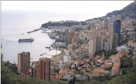  ?? (Photo J.-F. Ottonello) ?? Relié à la moyenne Corniche pour faciliter son approvisio­nnement, le réservoir desservira tout l’Est de Monaco.