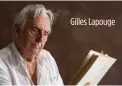  ??  ?? Gilles Lapouge