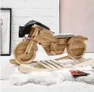  ?? Crate and Kids ?? Leanne Ford’s collection also features the Ride On Motorcycle; $239.