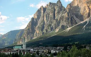  ??  ?? Cortina
I gruppi turistici si fanno restituire la tassa di soggiorno istituita nel 2016