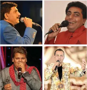  ??  ?? TOP-CLASS: Clockwise from top left. Salim Malik, Girish Kumar, Azeem Husen, Mogamat Nuur Leeman.