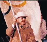  ?? POSTMEDIA/FILES ?? Premier Ralph Klein attends the opening ceremonies at the 1988 Winter Olympics in Calgary, when he was mayor of the city.