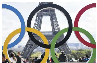  ?? (Photo AFP) ?? Les JO à Paris en . La France aura mis  ans avant de retrouver les Jeux d’été.