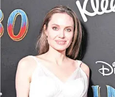  ?? — AFP file photo ?? Jolie attends the premiere of Disney’s ‘Dumbo’ recently in Los Angeles, California.