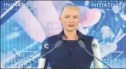  ?? YOUTUBE SCREENGRAB ?? ▪ Sophia, the robot citizen of Saudi Arabia