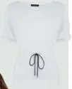  ??  ?? 3.
Looking to update your office attire? This Autograph roundneck frill-sleeve blouse is ideal. €54, Marks & Spencer