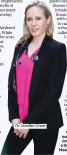  ??  ?? Dr Jennifer Grant