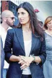  ?? LaPresse ?? Sindaca Virginia Raggi