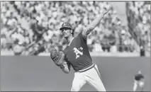  ?? THE ASSOCIATED PRESS ?? Ken Holtzman never won less than 18game in four seasons with the A's — he won a career-high 21 in 1973, when he, Hunter and Blue all won 20games — and had a 2.92ERA with Oakland.