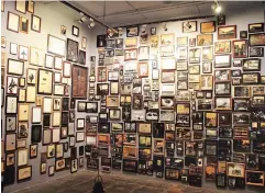  ??  ?? Sunil Padwal’s Room for Lies on show at the Kochi-Muziris Biennale