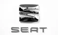  ??  ?? A logo of Spanish carmaker SEAT, part of the Volkswagen Group, is seen during a news conference in Barcelona, Spain. Seat was betting on CNG in order to compensate for falling diesel car sales, its chief executive Luca de Meo was quoted as saying in part of a report due to run in full in the July 24 issue of Automobilw­oche. — Reuters photo