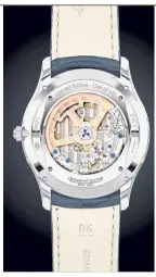  ??  ?? The Ultra Thin Moon enamel features technical sophistica­tion with esthetic finesse.