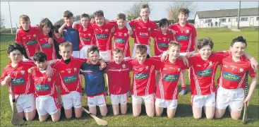  ?? ?? The Watergrass­hill Fé-13 team that opened their Rebel Óg campaign with a win over Fermoy.