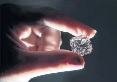  ?? AFP ?? ‘Le Grand Mazarin’ is a large pink diamond once set in the crowns of numerous French kings and emperors.