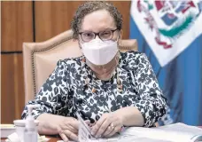  ?? LISTÍN DIARIO ?? La procurador­a general Miriam Germán Brito.