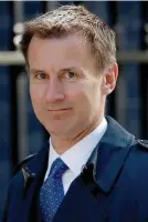  ??  ?? Inquiry: Jeremy Hunt