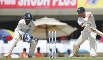  ?? AFP ?? Australian all-rounder Glenn Maxwell, who scored his maiden Test century against India at Ranchi, might face a stiff battle for his position, especially in the Ashes series at home.