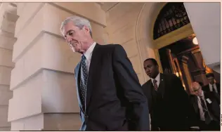  ??  ?? Robert Mueller, procureur des Etats Unis