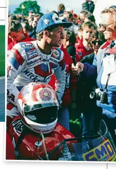  ??  ?? 1990 Senior TT. Winner: Carl Fogarty. Photo: Don Morley.