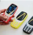  ?? Foto: M. Land, dpa ?? Das legendäre Einfach Handy Nokia 3310 kommt zurück.