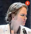  ??  ?? 1) Palazzo Italia, sede dello Human Tech. 2) Nicole Kidman nei panni della scienziata Rosalind Franklin (3). 4) Evangelist­a Torricelli, scopritore del vuoto 2